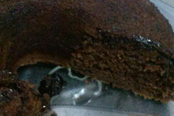 Bolo de chocolate cremoso