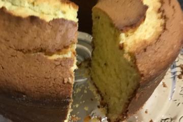 Bolo de fubá da roça