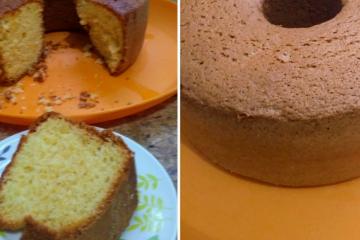 Receita de Como fazer Bolo de Laranja - Itaci da Cunha3885