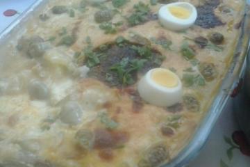 Bacalhau ao molho branco