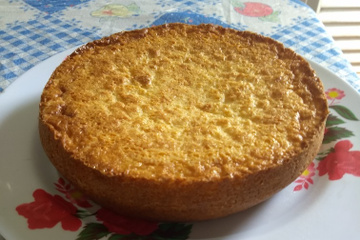 Bolo de meia hora