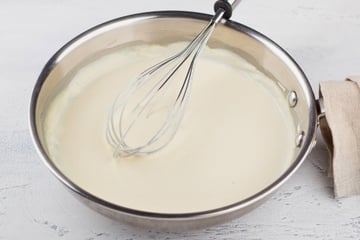 Molho branco sem glúten