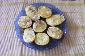 Batata rápida de microondas
