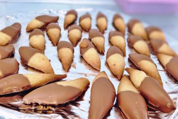 Sequilho de chocolate