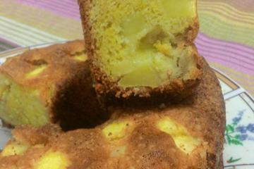 Torta de maçã rápida