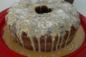 Bolo de chocolate de liqüidificador