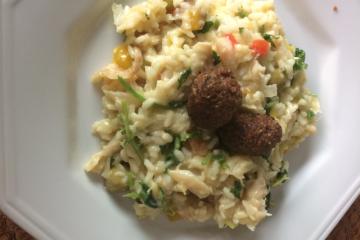 Risoto de Bacalhau