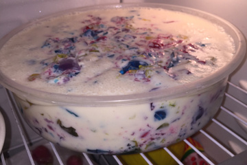 Gelatina colorida