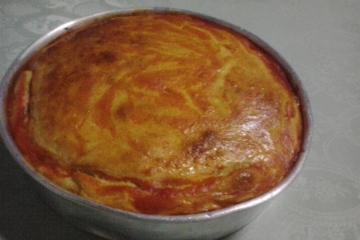Cachorro quente de forno