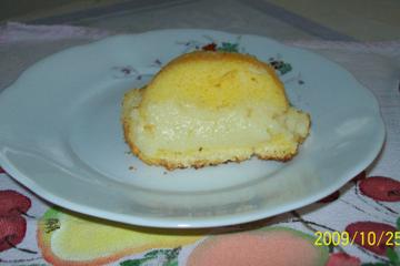 Bolo cremoso de fubá