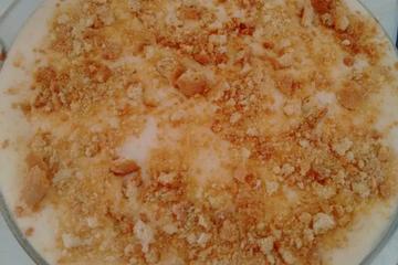 Pavê de biscoito champagne