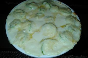 Rondele light de abobrinha, ricota e cottage