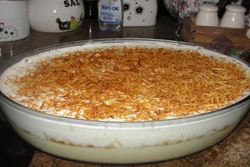 Pavê de coco queimado