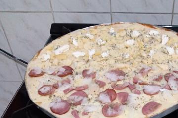 Pizza de aipim