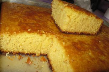 BOLO DE FUBÁ SIMPLES (FOFINHO E DELICIOSO) 