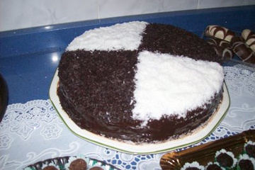 Bolo de chocolate festa