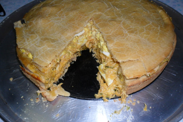 EMPADÃO DE CAMARÃO COM CATUPIRY