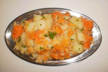 Batata com abóbora