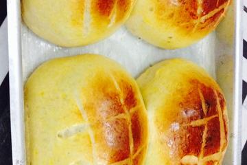 Pão caseiro de leite