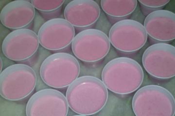 Mousse de gelatina