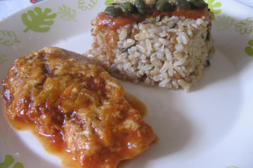 Filé de frango Pomodoro