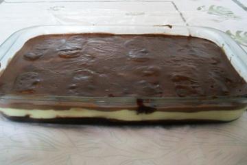 Pavê de chocolate simples