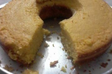 Bolo de milho verde em lata