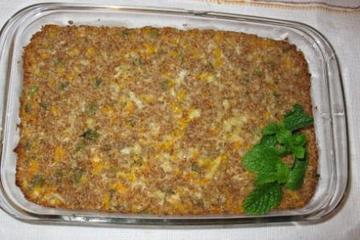 Quibe vegetariano assado