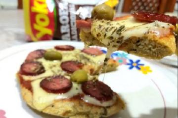 Pizzarofa de linguiça calabresa