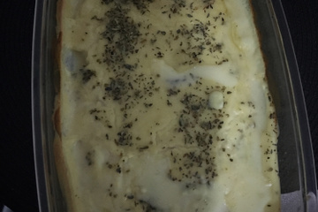 Filé sassami ao molho branco bem simples
