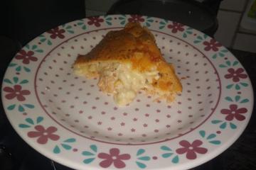 Torta de frango com requeijão de liquidificador
