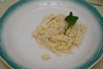 Arroz à piamontese do Junior