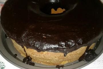Bolo de cenoura fofinho