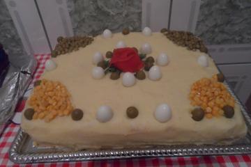 Torta salgada de pão de fôrma