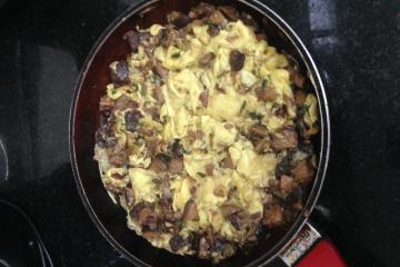 Crepioca de shitake