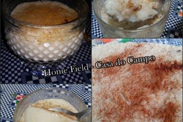 Arroz doce sem lactose