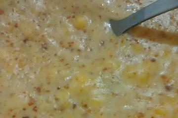 Canjicada de amendoim