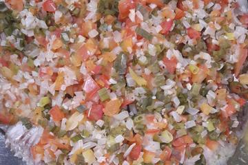 Peixe assado à moda pantaneira