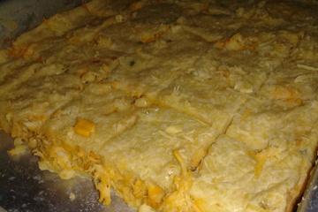 Torta de frango de liquidificador