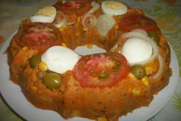 Cuscuz de atum fácil