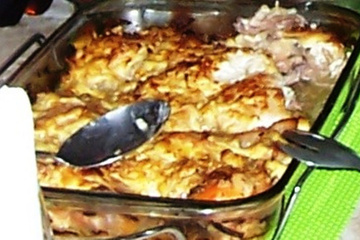 Frango acebolado