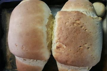 Pão caseiro de leite