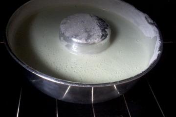 Bolo verde de limão