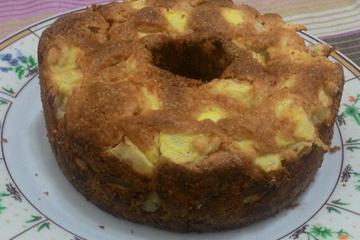 Torta de maçã rápida