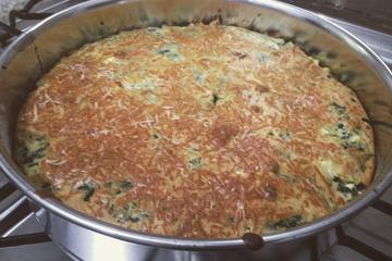 Deliciosa torta de espinafre e ricota