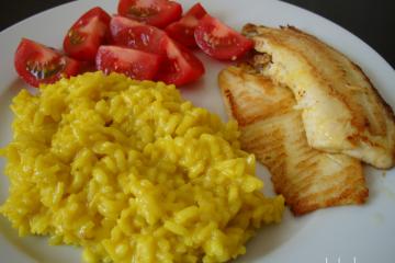 Risoto milanês
