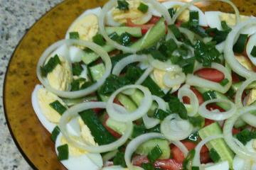 Salada de ovos
