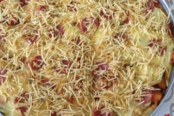 Pizza rápida de liquidificador