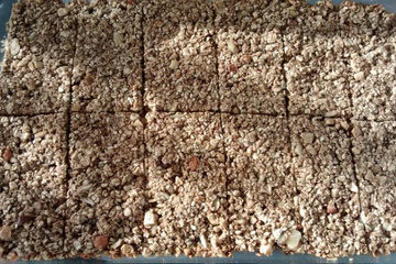Barrinha de cereal caseira