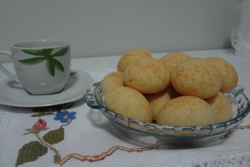 Pão de queijo especial com polvilho e fécula